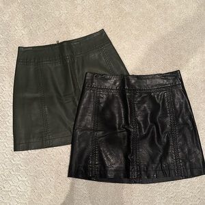 Leather Skirts